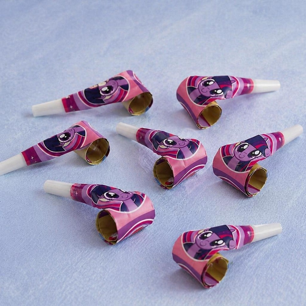My Little Pony Ryslere - 8 stk (30 cm) | Min lille pony Ryslere / truthorn - Temashop
