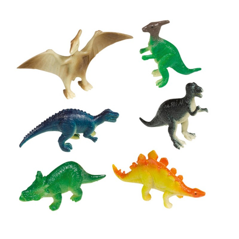Dinosaur Mini Figurer - 8 stk | Dinosaurus Legetøj - Temashop
