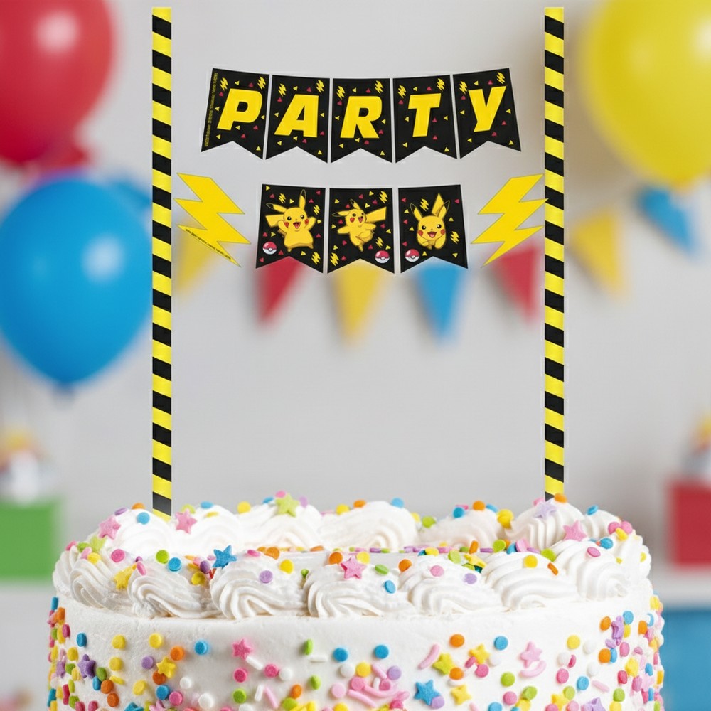 Pokémon Party Kagetopper - 1 stk (19 x 25 cm) | Pokemon Kagefigur / kagetopper - Temashop