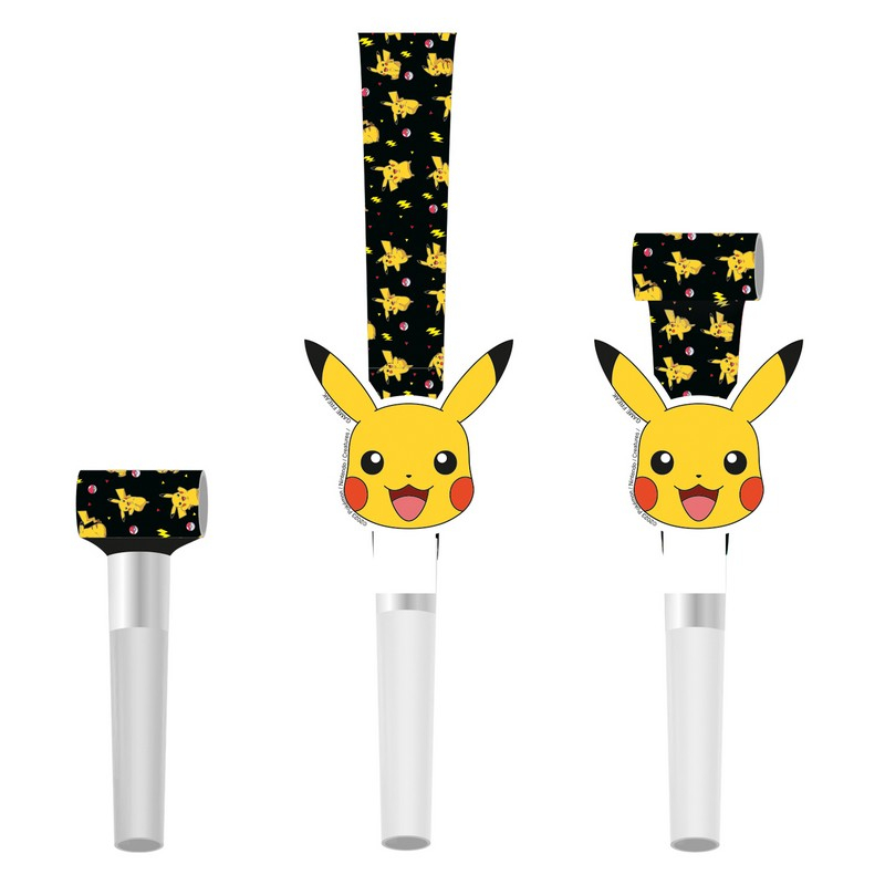 Pokémon Pikachu Ryslere - 8 stk (30 cm) | Pokemon Ryslere / truthorn - Temashop