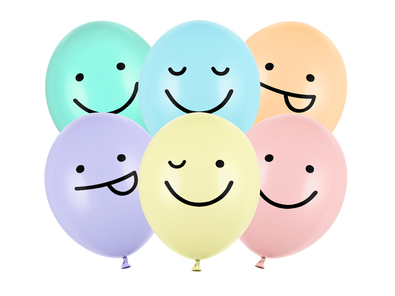 Ansigts Pastel Ballon Mix