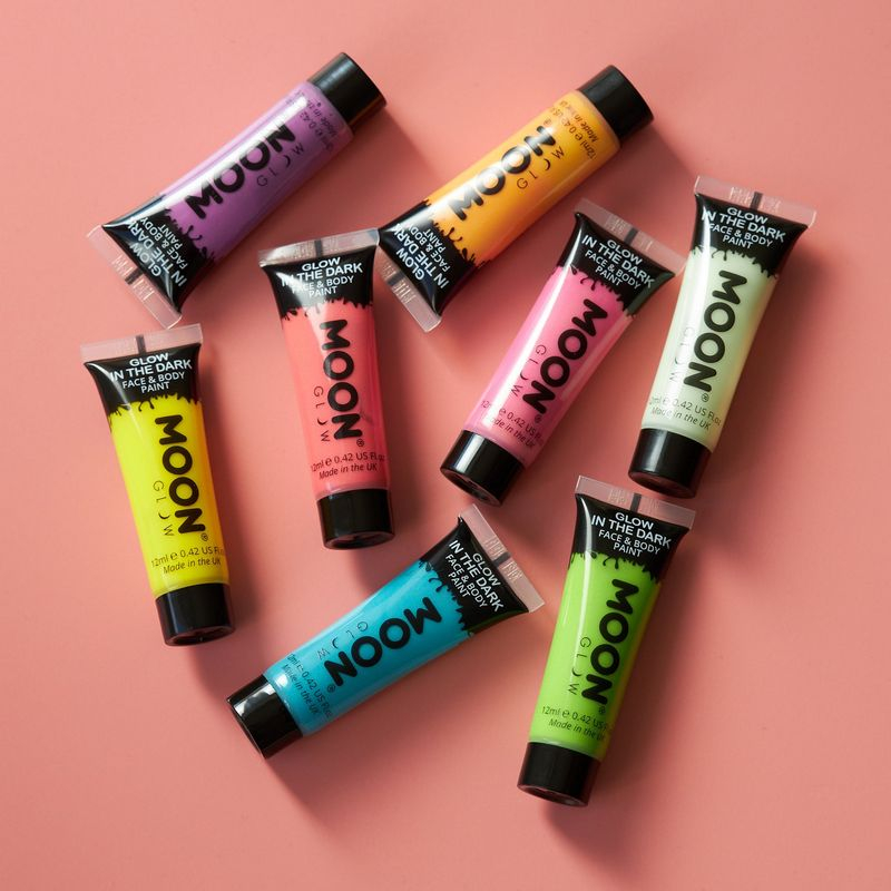 Ansigtsmaling Selvlysende Sminkesæt | UV / Neon Sminke / Makeup - Makeup & Negle - Temashop