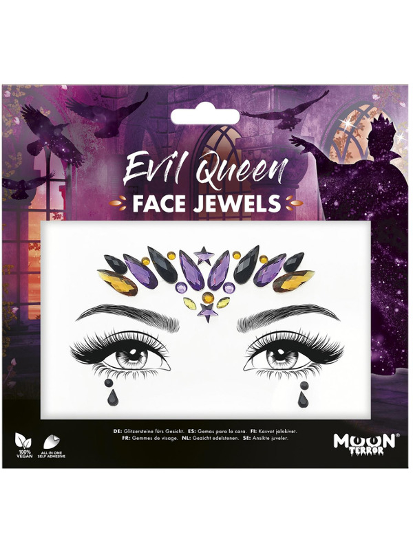 Ansigtssmykker Evil Queen | Dronning Sminke / Makeup - Makeup & Negle - Temashop