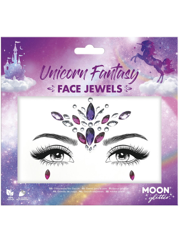 Ansigtssmykker Unicorn Fantasy