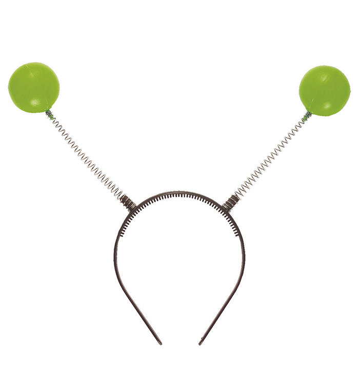 Antenne Hårbøjle Grøn | Fe Hårbøjle / Pandebånd / Hårbånd - Hovedtilbehør - Temashop