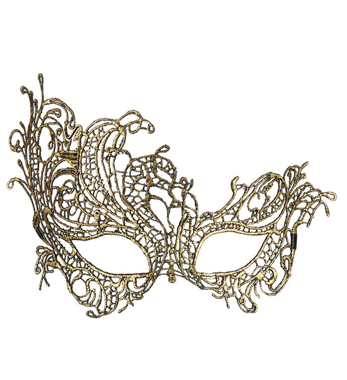 Antik Barok Maske Guld
