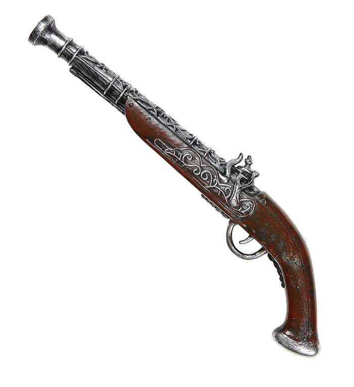 Antik Pirat Pistol | Pirat Våben - Kropstilbehør - Temashop