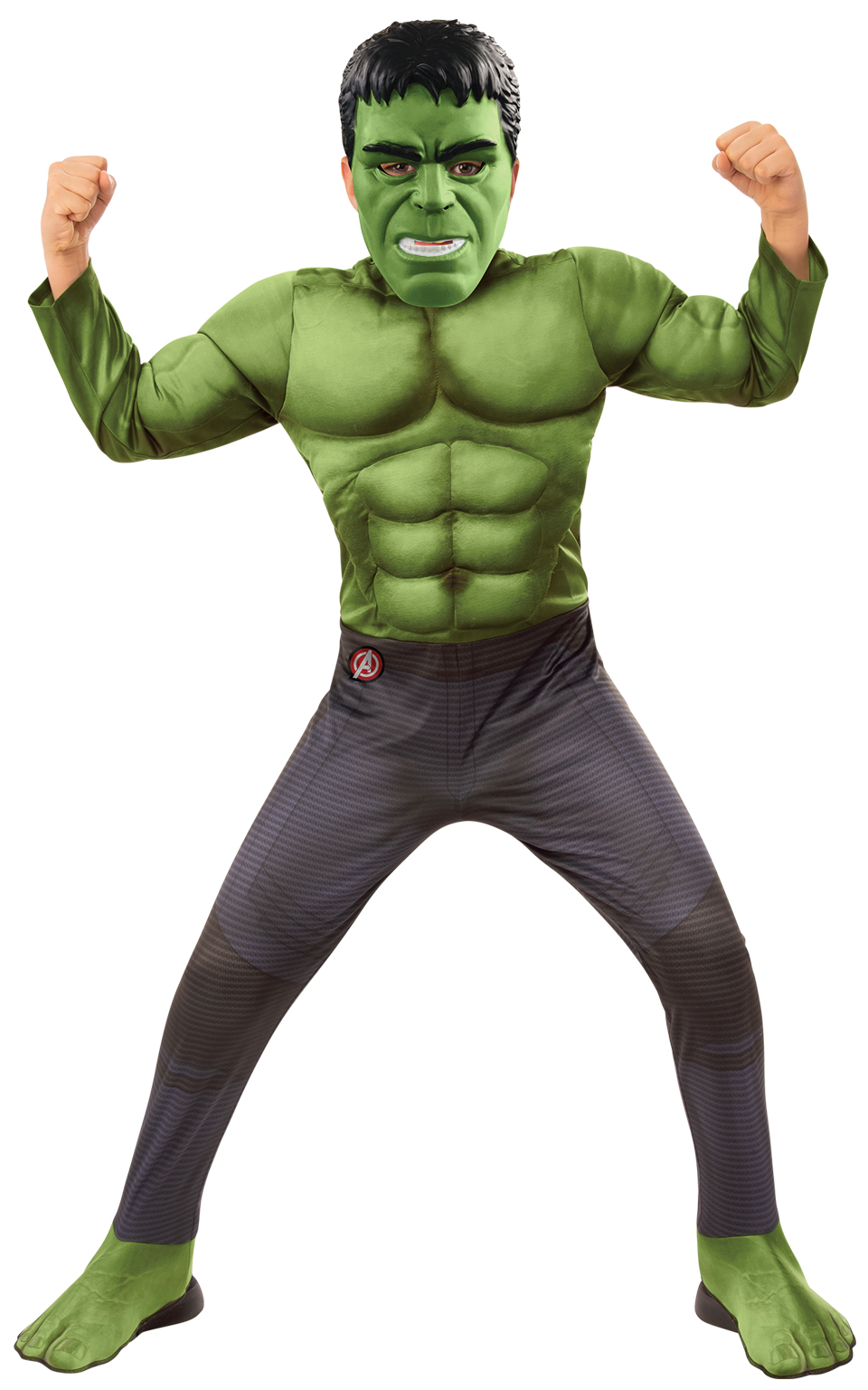 AvengersÂ® Hulk Endgame Deluxe Børnekostume