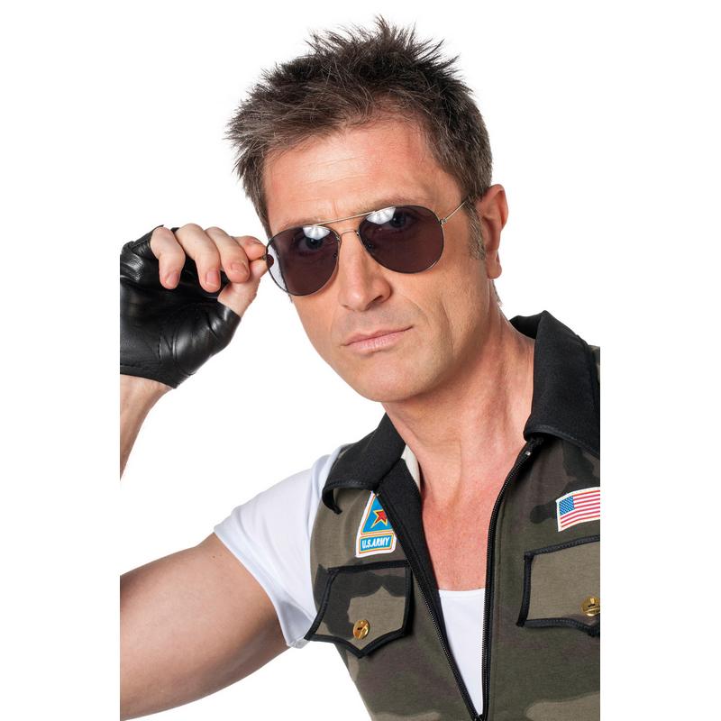 Aviator Politi Solbriller | Politi Briller - Hovedtilbehør - Temashop