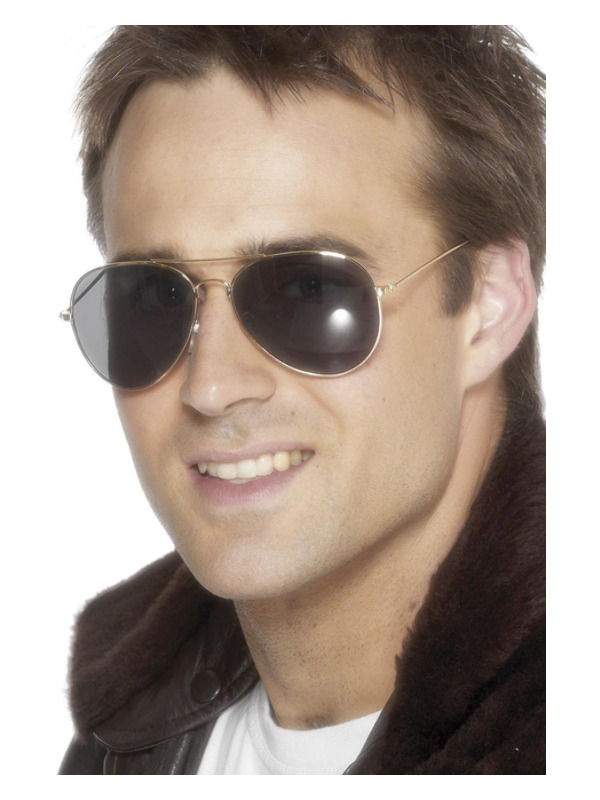 Aviator Solbriller Guldstel | Pilot Briller - Hovedtilbehør - Temashop
