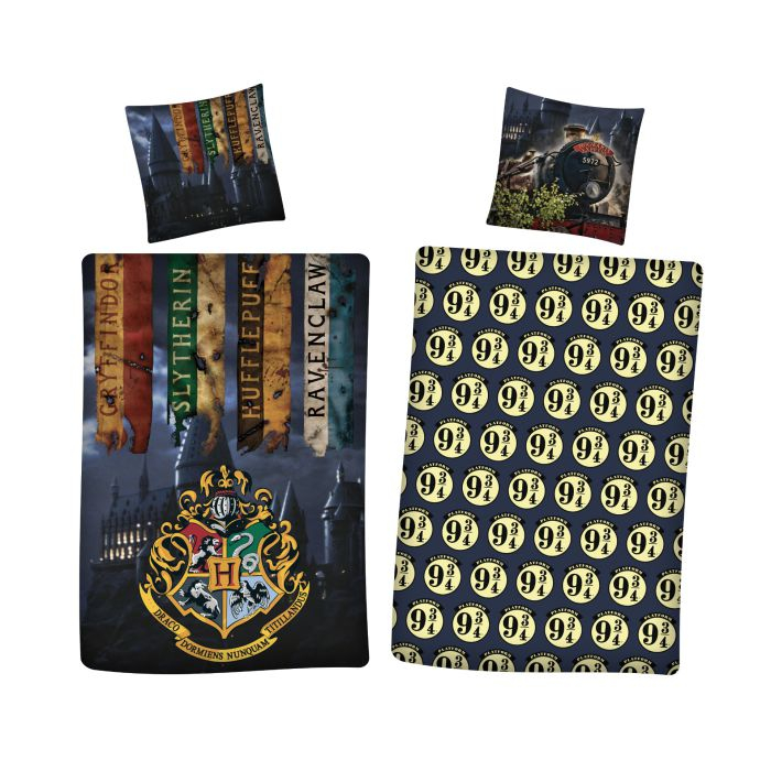 Harry Potter Platform 9 3/4 Sengetøj (63 x 63 cm) | Harry Potter Sengetøj - Temashop