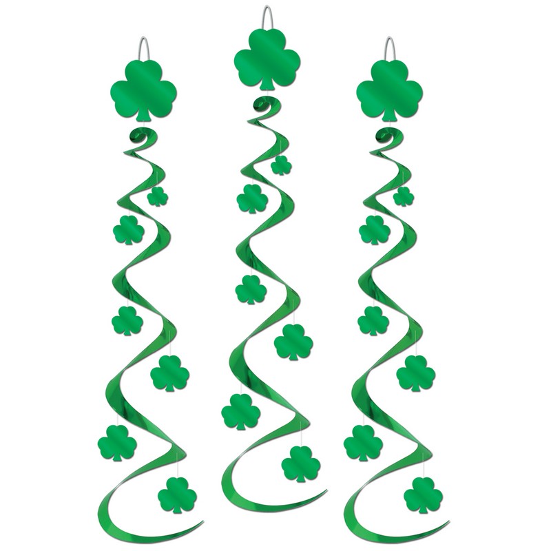 Shamrock St. Patricks Day Swirls