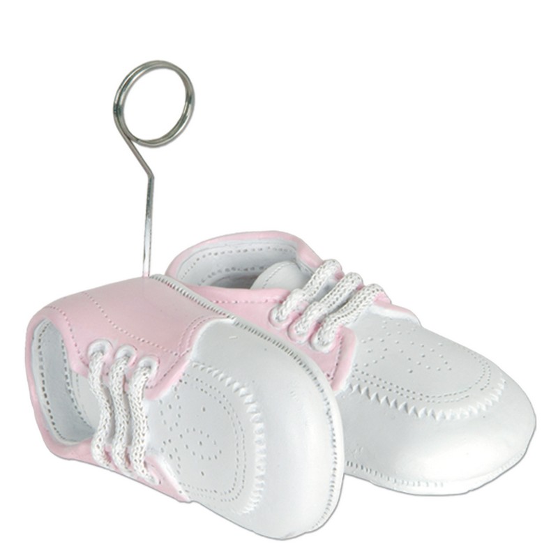 Babysko Ballonvægt Lyserød - 1 stk (6 cm) | Babyshower Ballonvægte - Temashop