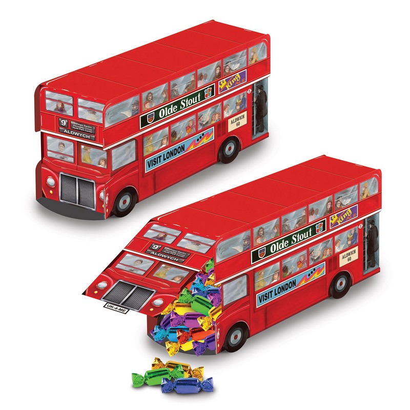 London Bus Centerpiece - 1 stk (23,5 cm) | Storbritannien Centerpieces - Temashop