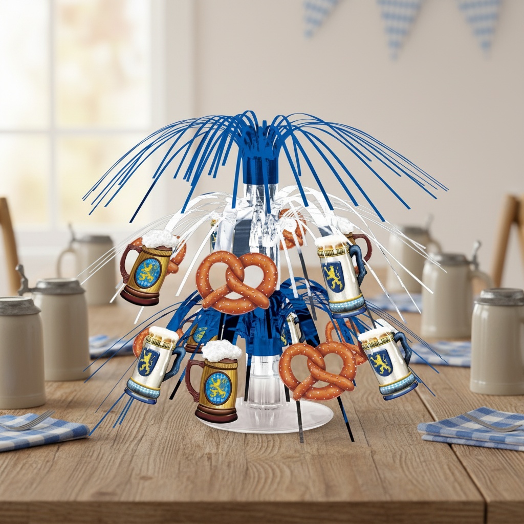 Oktoberfest Springvand Bordpynt
