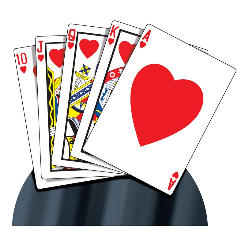 Royal Flush Dekoration