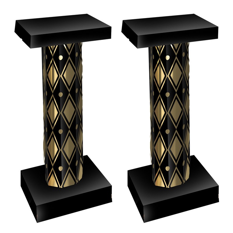 Masquerade Søjle Dekorationer