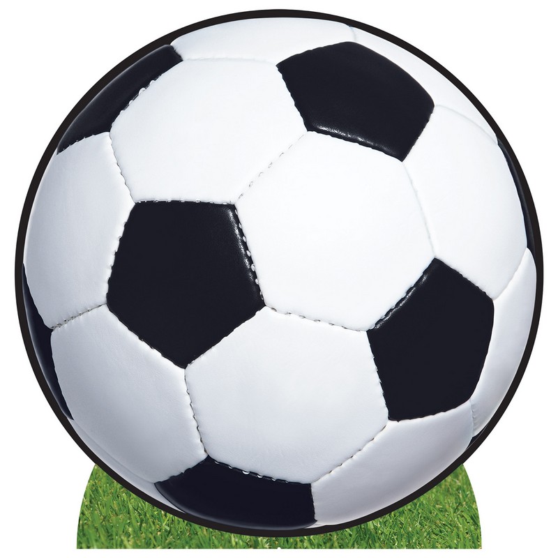 Fodbold Centerpiece - 1 stk (91,4 x 91,4 cm) | Fodbold Centerpieces - Temashop