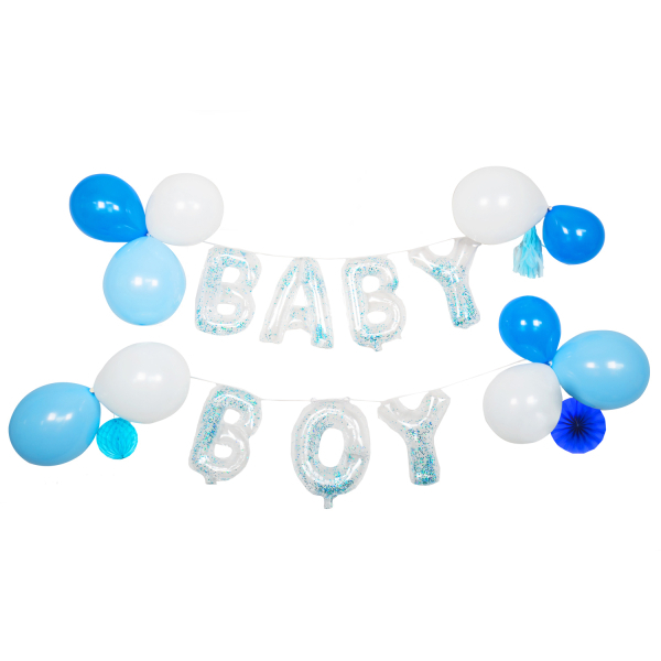 Baby Boy Ballonguirlande