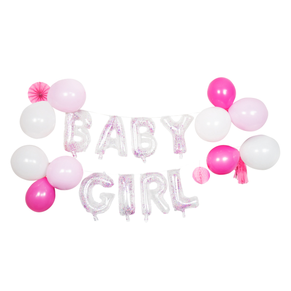Baby Girl Ballonguirlande