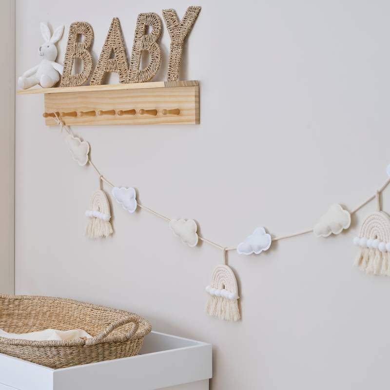 Baby Sky & Regnbue Guirlande