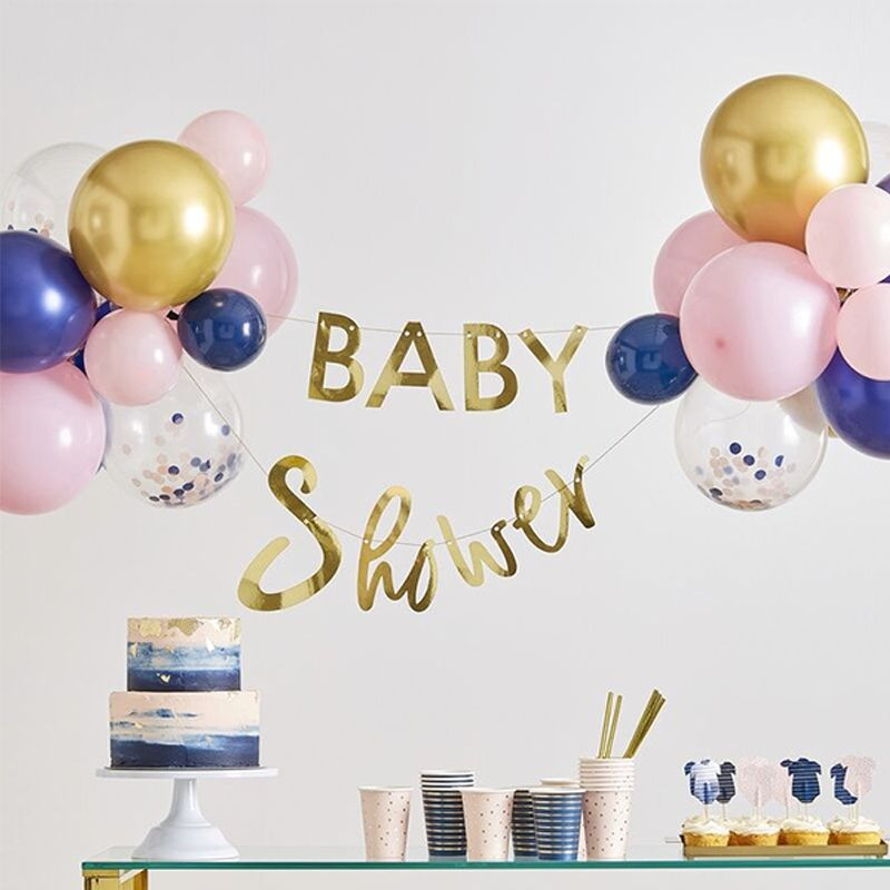 Babyshower Ballonguirlande
