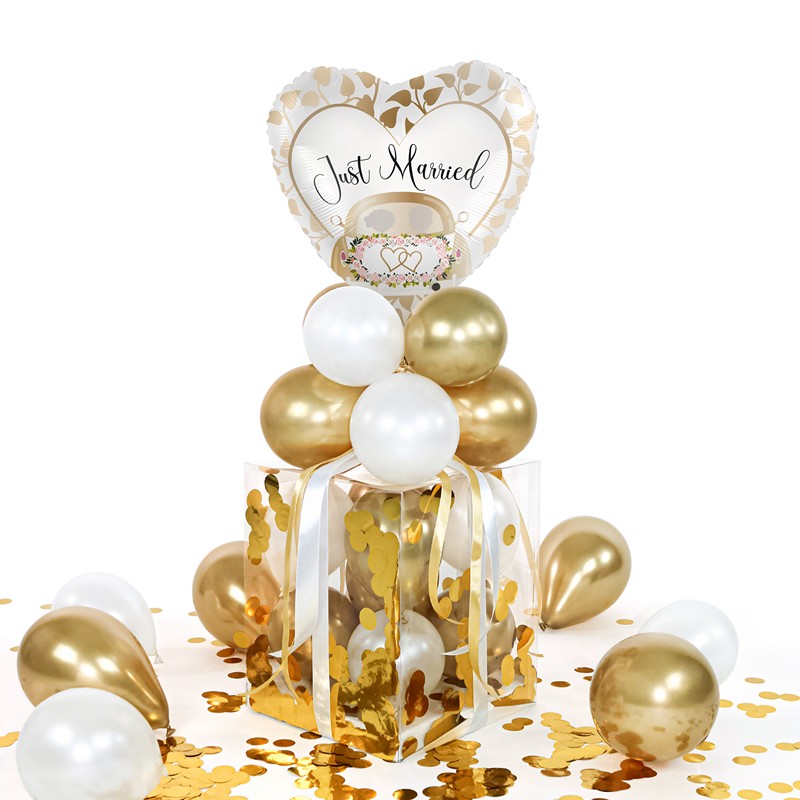 Balloha® Box Just Married Guld