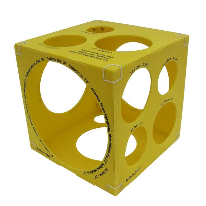 Ballon Størrelsesmåler - 1 stk (40 x 31 cm) - Temashop