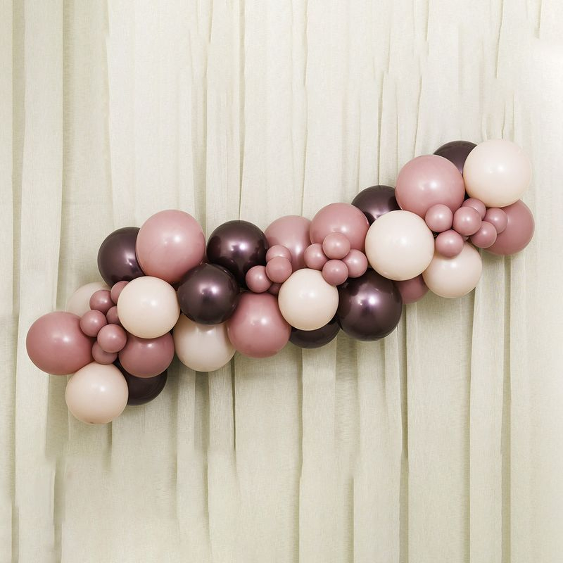 Ballonbue Rosa - 61 dele (30 cm) - Temashop
