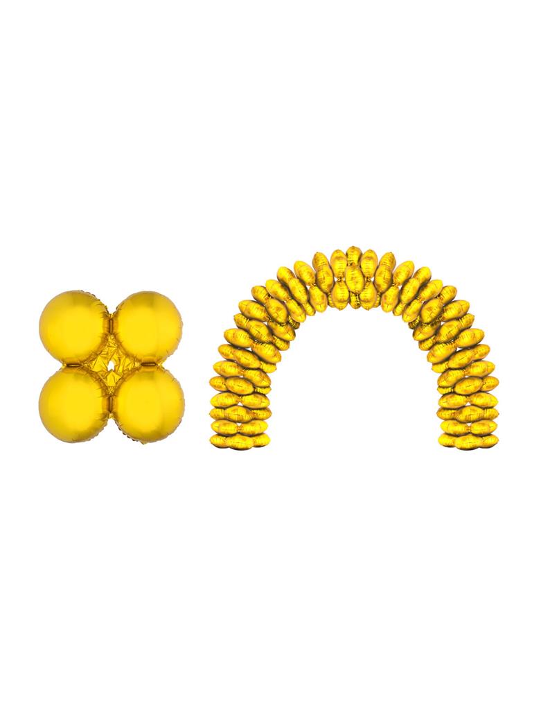 Ballonport DIY Guld - 10 stk (42,5 cm) | Guld tema Ballonbue - Temashop