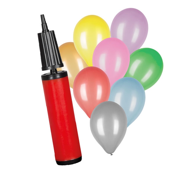 Ballonpumpe - 1 stk (23 cm) - Temashop