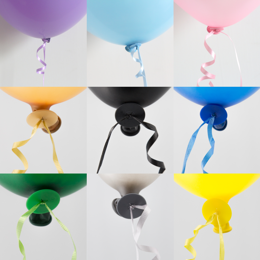 Ballonsnor Autolukning - 100 stk (10 m) - Temashop