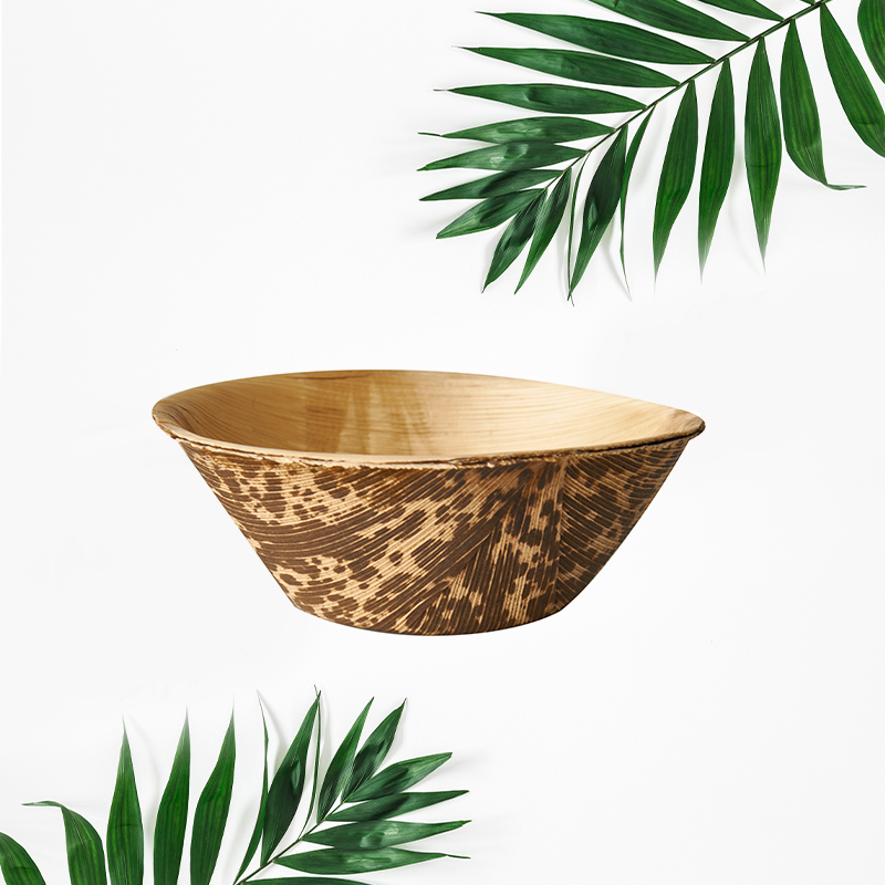 Bambus Snackbægre Eco - 12 stk (7,5 x 3 cm) | Natur tema Tallerkner - Temashop