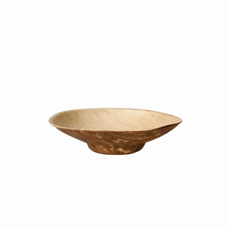 Bambusskål Eco - 12 stk (8,5 x 2 cm) | Natur tema Tallerkner - Temashop