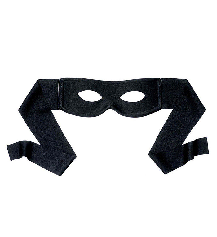 Bandit øjenmaske | Zorro Maske - Hovedtilbehør - Temashop