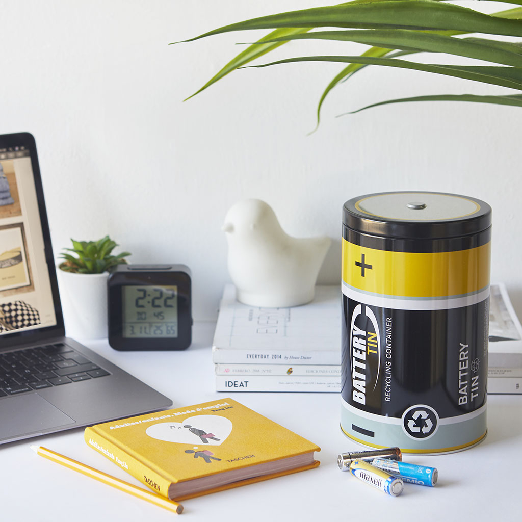 Batteri Skraldespand - Temashop