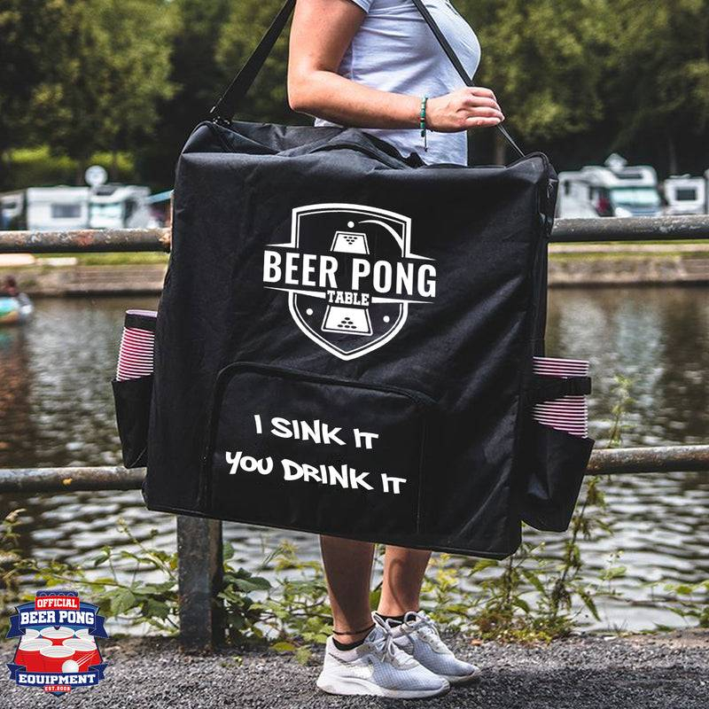 Beer Pong Bord Rygsæk - 1 stk (65 x 65 cm) - Temashop