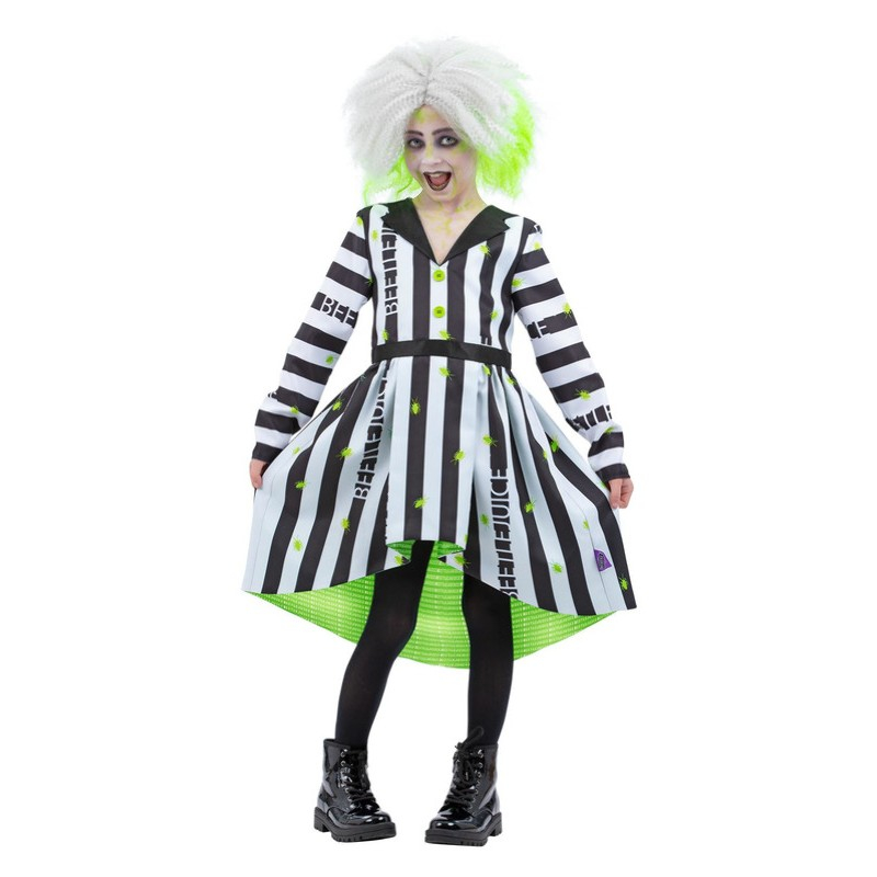 BeetlejuiceÂ® Pige Børnekostume
