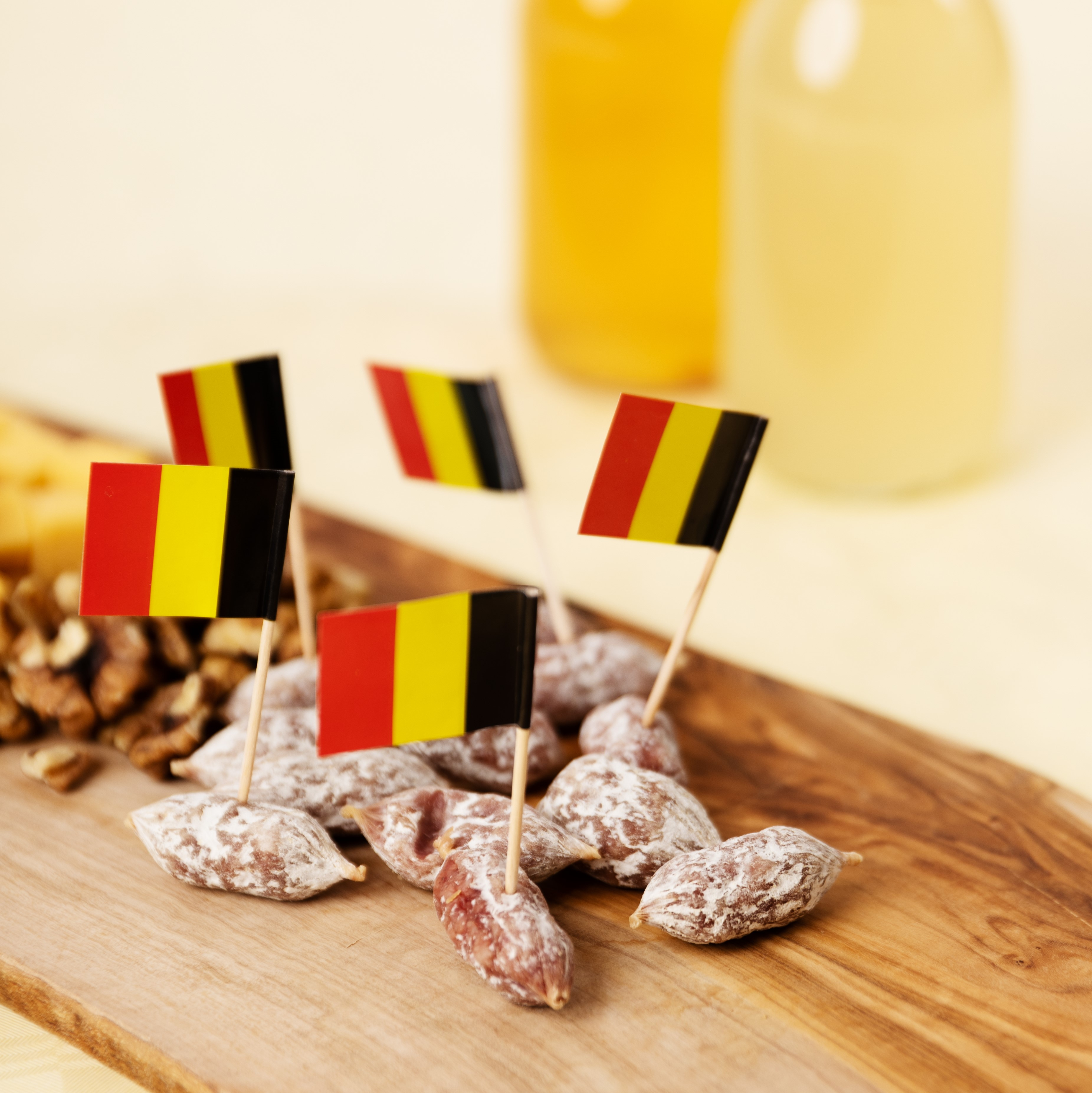 Belgien Madpinde - 50 stk | Belgien Kagepinde - Temashop