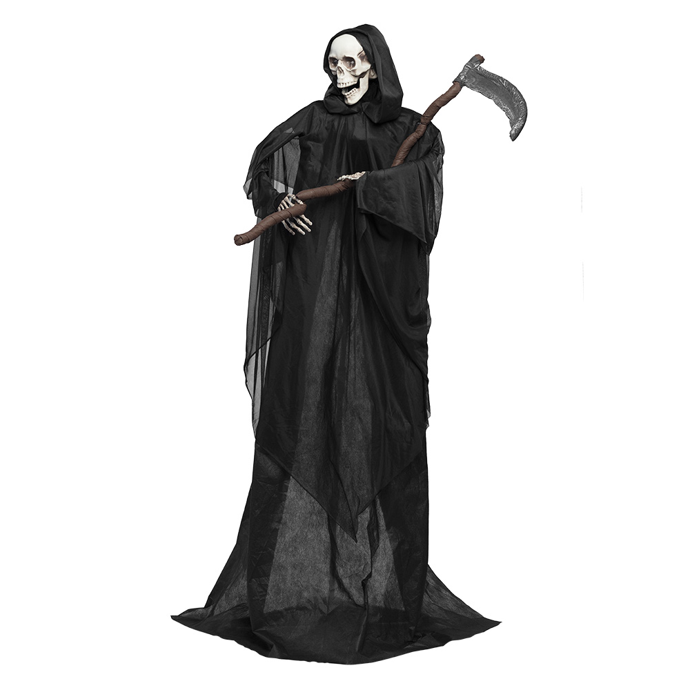 Bevægende Grim Reaper Med Lys & Lyd