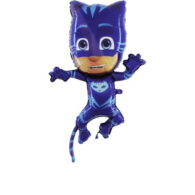 Pyjamasheltene Kattedreng Supershape Folieballon - 1 stk (94 cm) | Pyjamasheltene Folieballoner - Temashop