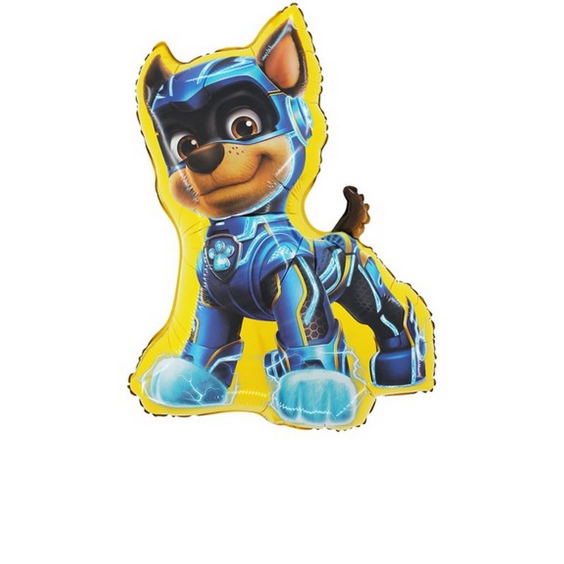 Paw PatrolÂ® Chase Supershape Folieballon Gul