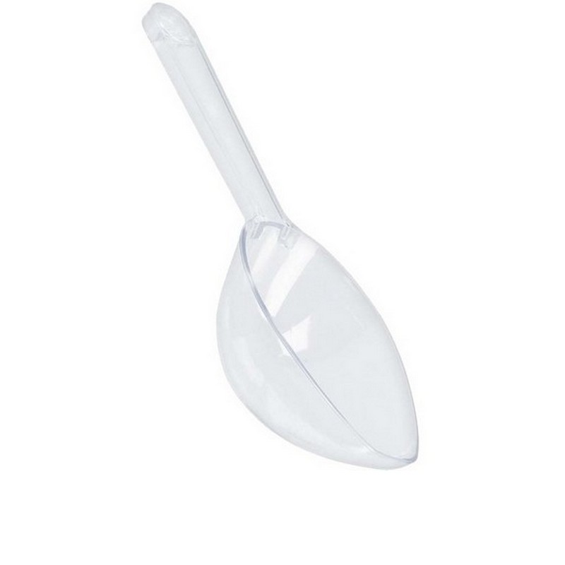 Slikbuffet Ske Transparent - 1 stk (16,7 cm) - Temashop