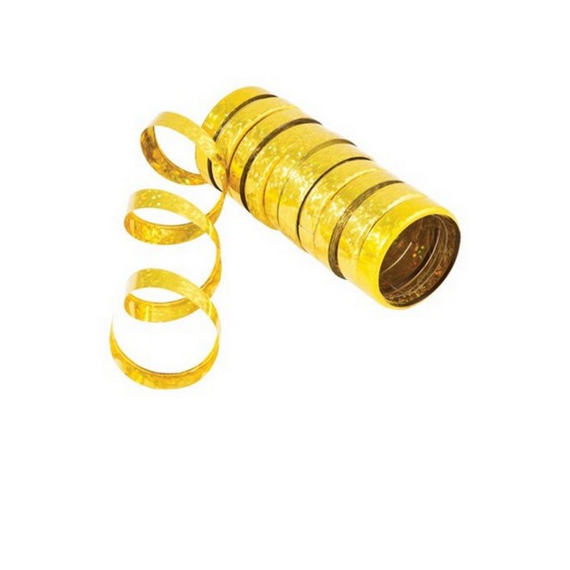 Metalliske Serpentiner Guld