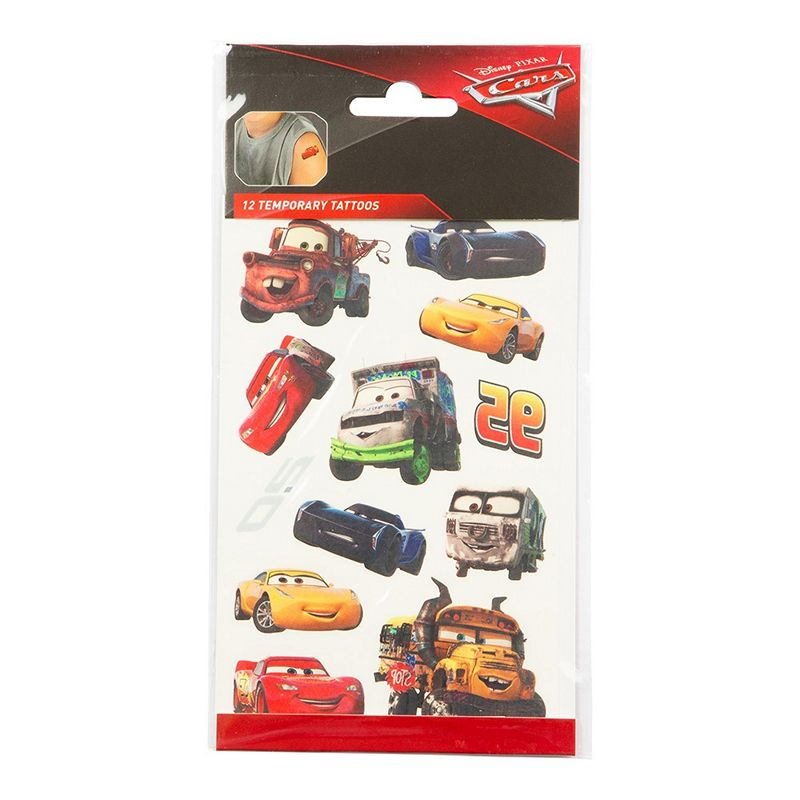Biler 3 Falske Tatoveringer | Cars Tatoveringer - Makeup & Negle - Temashop