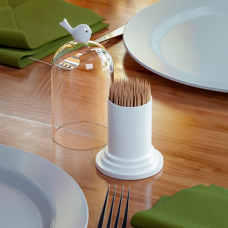 Birdie Tandstik/Vatpind Holder | Fugl Mad, Drikke & Køkken Udstyr - Temashop