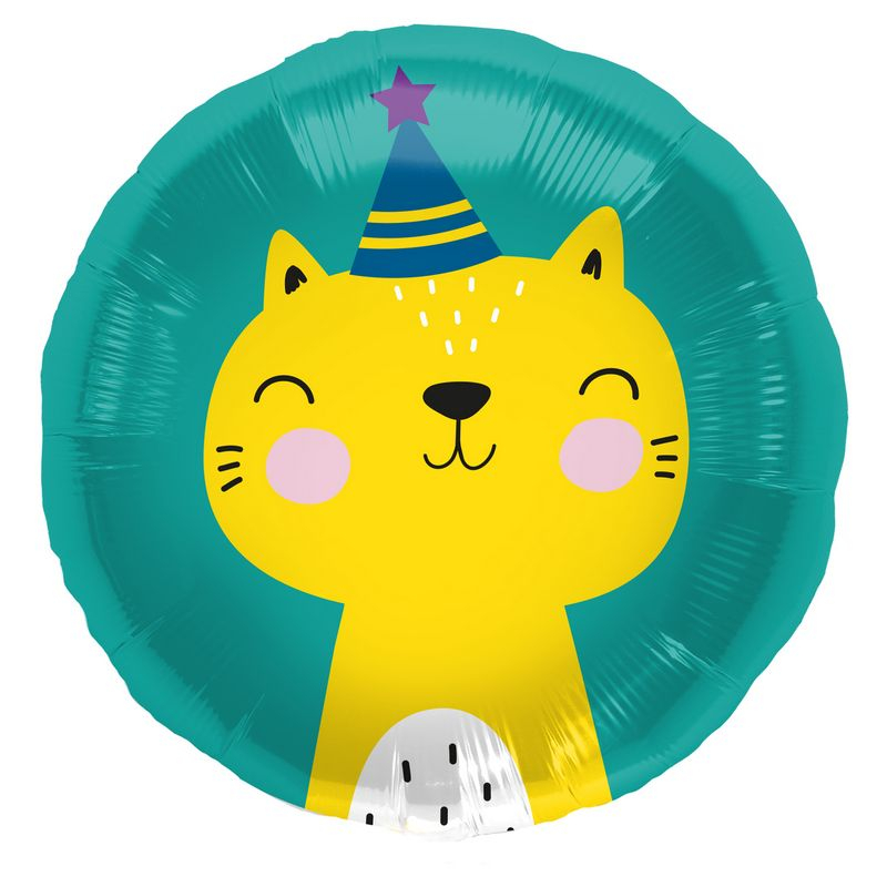 Birthday Cat Folieballon