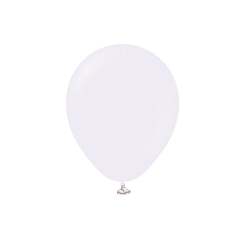 Premium Latexballoner Pale Lilac 13 cm - 100 stk (13 cm) | Lilla tema Latexballoner - Temashop