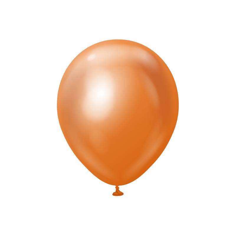 Premium Latexballoner Chrome Kobber