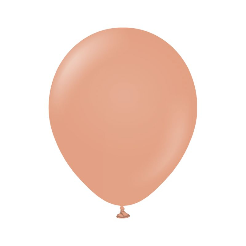 Premium Mellemstore Latexballoner Clay Pink - Temashop